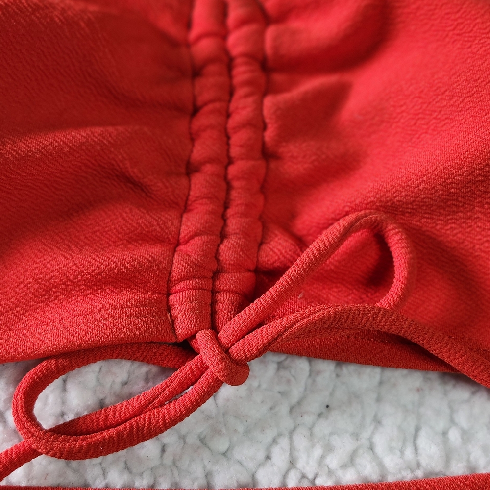 Cupshe Red Bikini Set - Picture 5 of 9